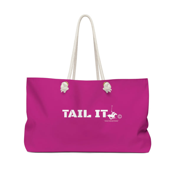 POLO COLLECTIONS - TAIL IT WEEKENDER BAG PINK