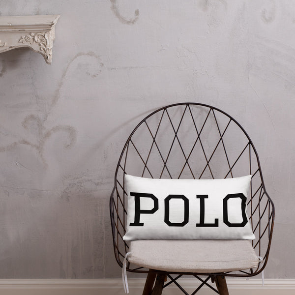 Premium pillow Polo Collections logo