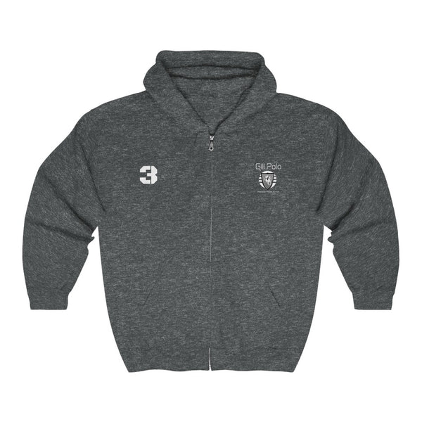 Unisex Heavy Blend™ Full Zip Hooded Sweatshirt Branded GILL POLO