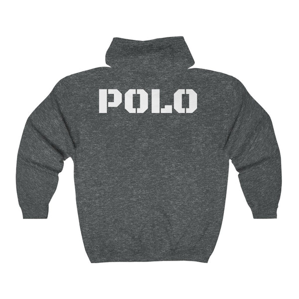 Unisex Heavy Blend™ Full Zip Hooded Sweatshirt Branded GILL POLO