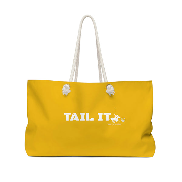 POLO COLLECTIONS - TAIL IT WEEKENDER BAG YELLOW